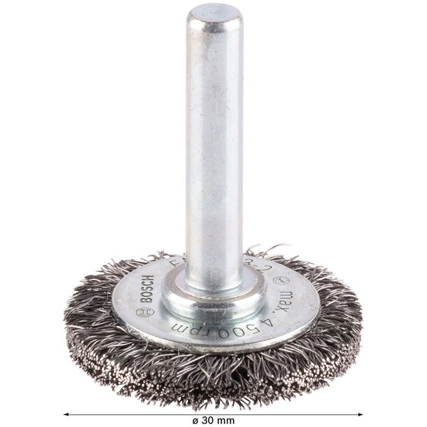 Bosch PRO Metal clean Scheibenbürste 30 x 0,20 mm gerader Schaft - 2608622110