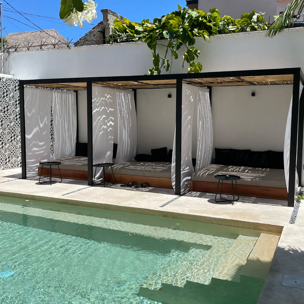 Lulu-Belle Bankauflage Marocco Größe XXL | nach Maß – Individuelle Größe & Farbe | Perfekte Passform | Maßgefertigte Outdoor-Matratze Liegeauflage Sitzauflage | Länge bis 180 cm, Breite bis 200 cm, Höhe bis 15 cm