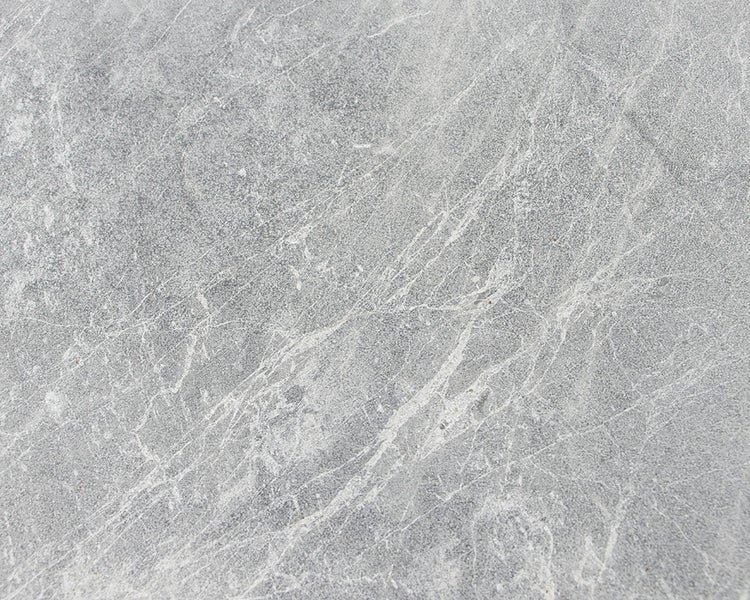 Wohnrausch Marmor Terrassenplatten MIRA GREY 61 x 40,6 x 3 cm, sandgestrahlt, hellgrau