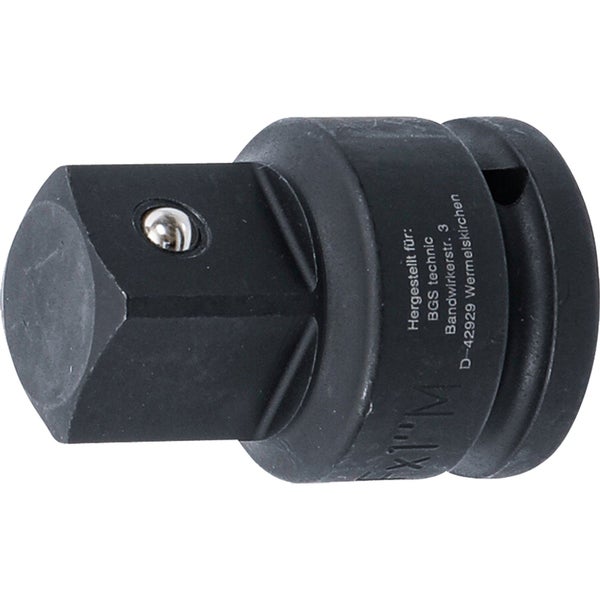 BGS Kraft-Steckschlüssel-Adapter Innenvierkant 20 mm (3/4) - Außenvierkant 25 mm (1) - 195