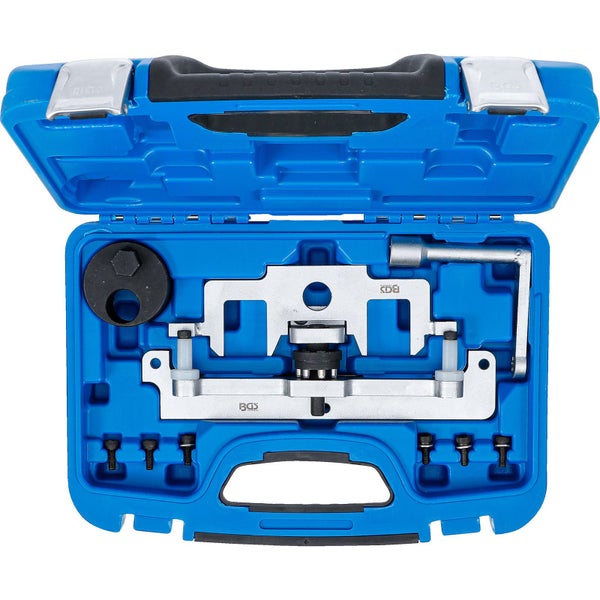 Blauer Werkzeugkoffer mit BGS technic Logo