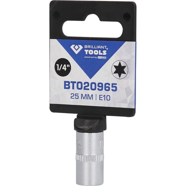 BRILLIANT TOOLS 1/4 Torx-E-Stecknuss E10 - BT020965