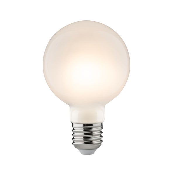 LED Globe Lampe mit E27 Sockel und mattem Glas