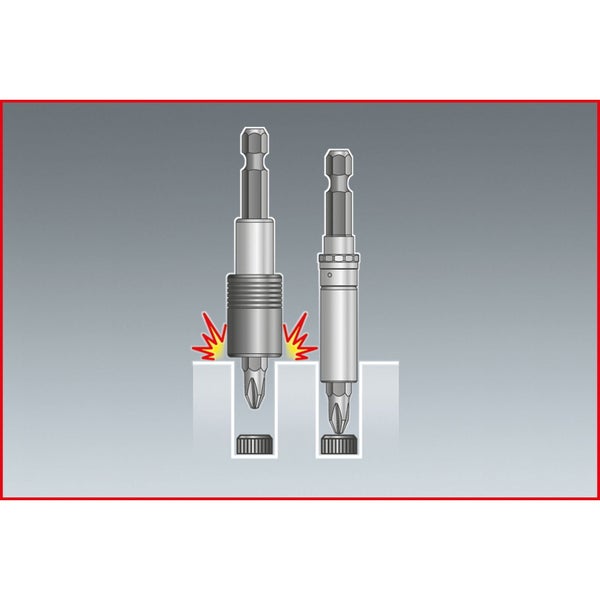 KS TOOLS 1/4+3/8+1/2+3/4 CHROMEplus Vergrößerungs- und Reduzieradapter-Satz 7tlg. - 918.0707