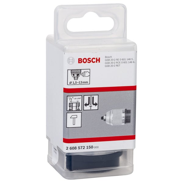 Bosch Schnellspannbohrfutter in Verpackung
