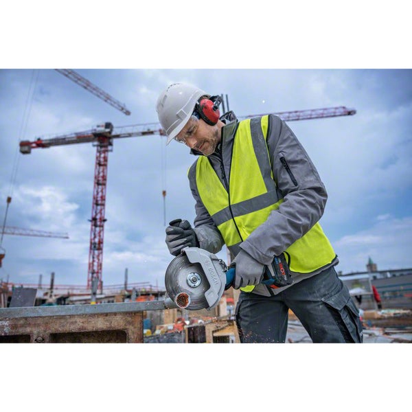 Bosch Akku-Winkelschleifer GWS 18V-180 P Ø 180 mm Solo inkl. Zubehör in L-Boxx - 06019H6L02