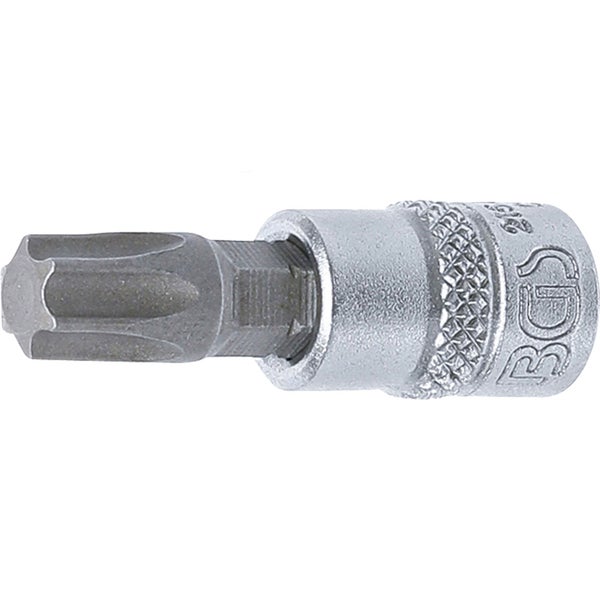 BGS Bit-Einsatz Antrieb Innenvierkant 6,3 mm (1/4) T-Profil (für Torx) T45 - 2164-T45