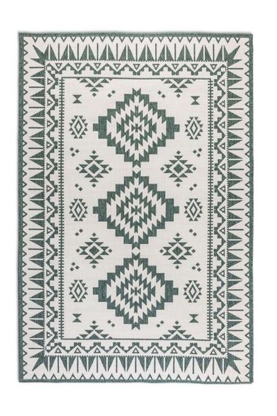 Teppich mit geometrischen Mustern