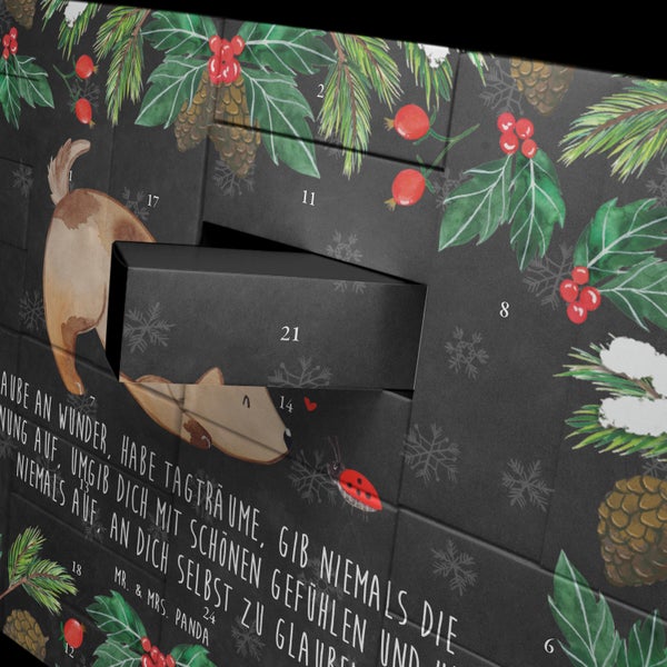 Mr. & Mrs. Panda Befüllbarer Adventskalender Hund Marienkäfer - Schwarz