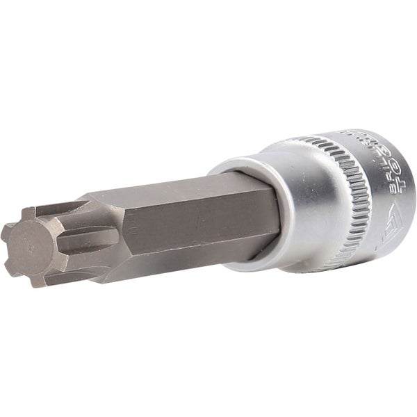 BRILLIANT TOOLS 1/2 RIBE-Bit-Stecknuss 100 mm lang M12 - BT022736