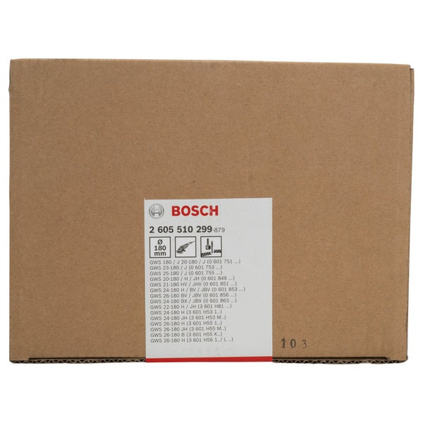 Bosch Verpackung für Schleifscheiben mit 180 mm Durchmesser