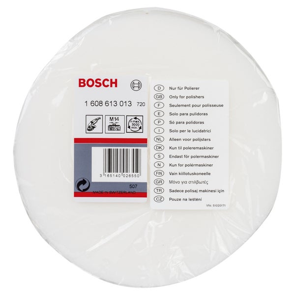 Bosch Polierschwamm mit Gewinde M 14 für Polierer 160 mm - 1608613013