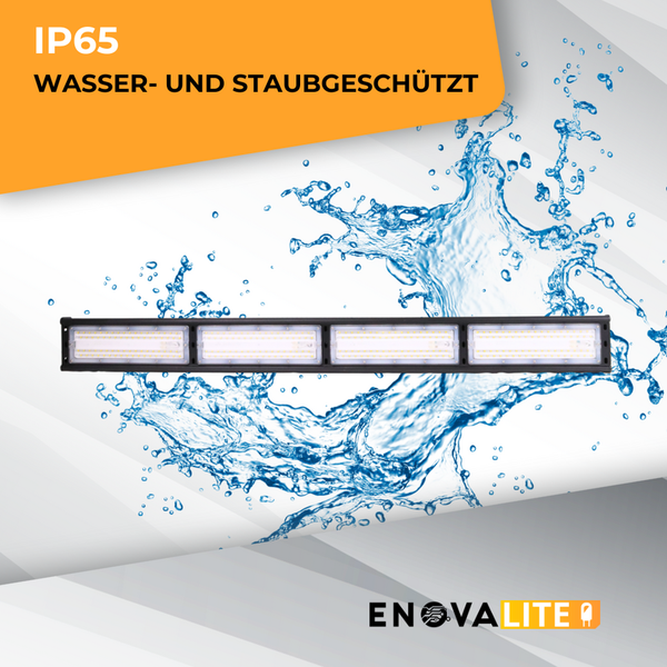 EnovaLite LED-Lichtleiste mit Wasser- und Staubschutz IP65