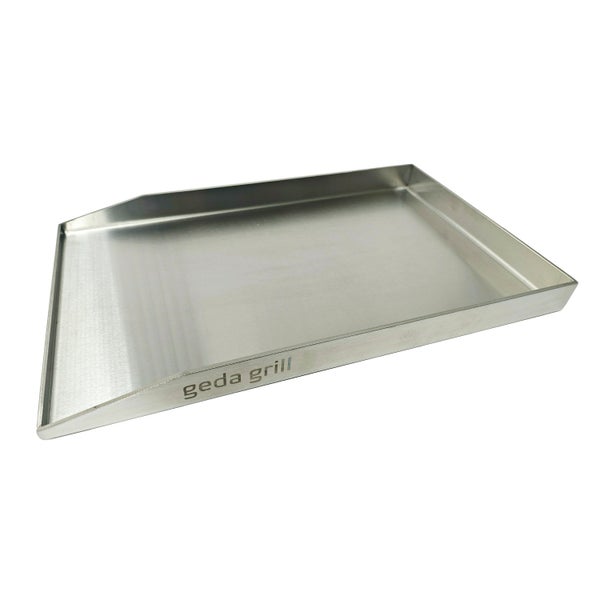 GEDA Grill premium Plancha Grillplatte Edelstahl 4mm