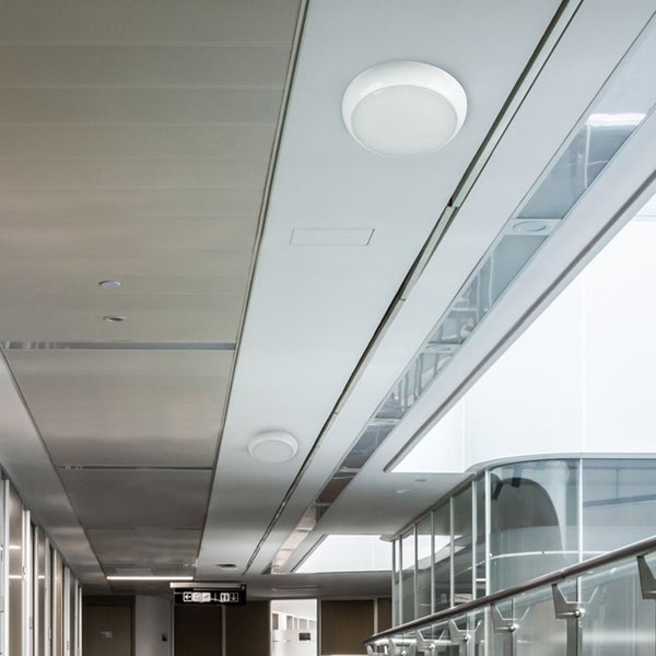 LED-Kuppelleuchten - Bulkhead Sensor+Notfall - 130lm/w - Samsung - IP65 - 20 Watt - 2600 Lumen - 3IN1