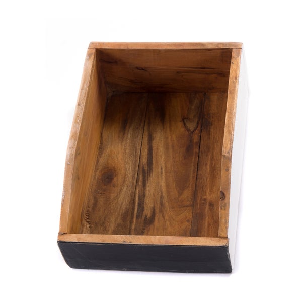 Dokumentenablage Carta Mahagoni Holz, mit beschreibbarer Tafel 14 weiß-beschreibbar