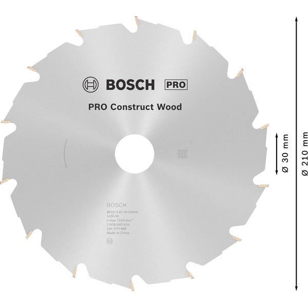 Bosch Trennscheibe Pro Metal, 230 x 6 x 22,23 Millimeter