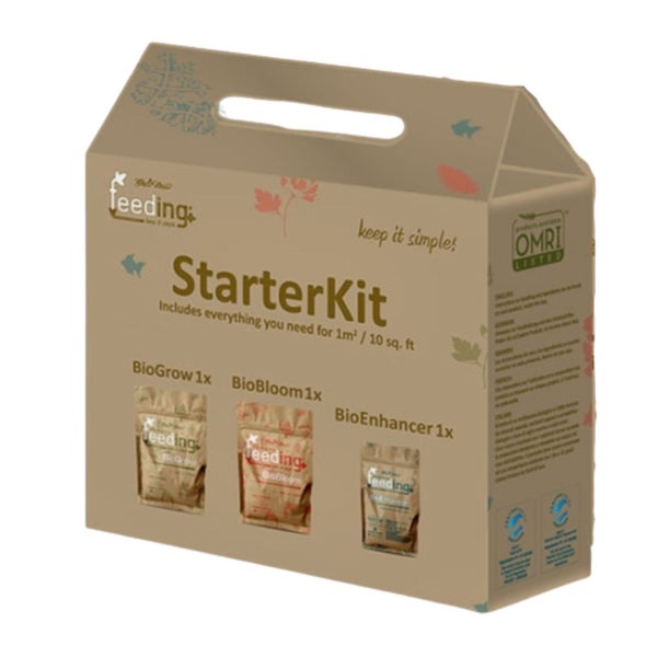 Green House Feeding Bio Starter Set – All-in-One Komplettdünger für biologischen Anbau