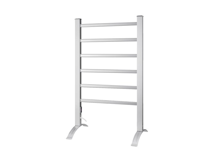 Freistehender Handtuchwärmer mit sechs Heizstangen
