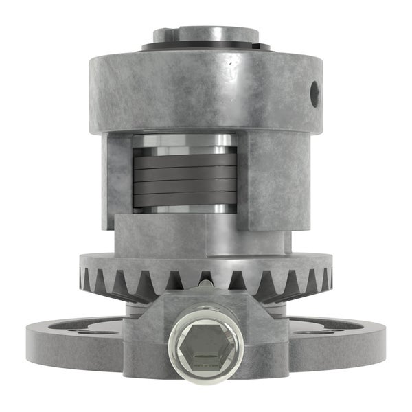 Geiger Rolladengetriebe K086 | Untersetzung 3:1 | für rechts & links | für Ø 40 mm Nutrohr