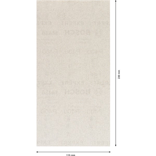 Bosch 10x Expert M480 Schleifnetz für Schwingschleifer 115 x 230 mm G 80 - 2608900761