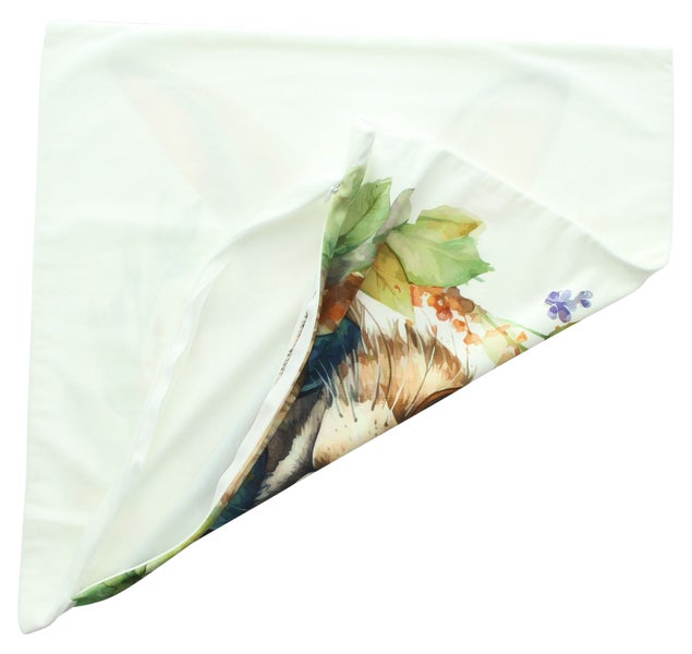 FRANK FLECHTWAREN|Kissenhülle Professor Hase, 45 x 45 cm, POLYESTER