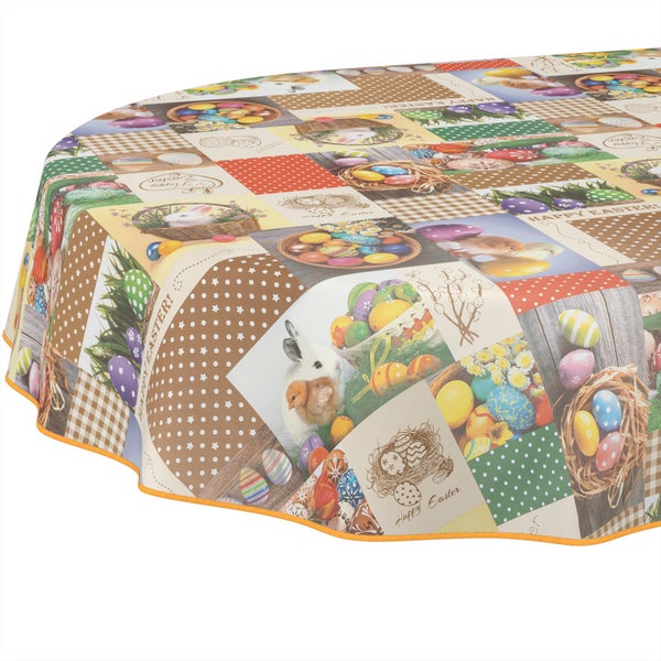Tischdecke mit Ostermotiven