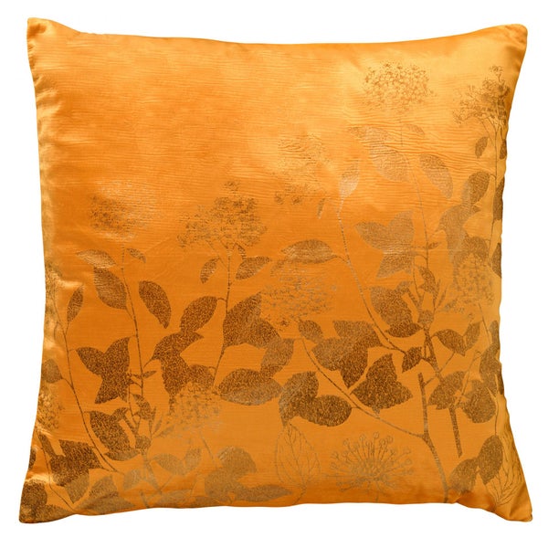 Rosalie Dekokissen - Mit Blumenmuster 45x45 cm, Gelb