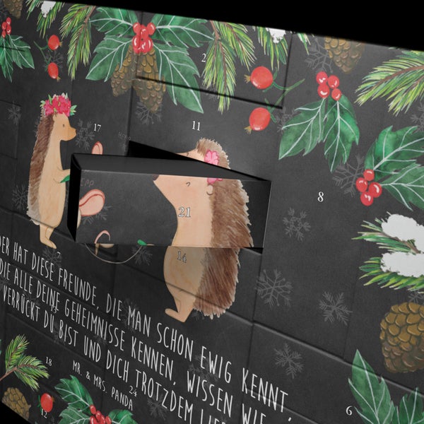 Mr. & Mrs. Panda Befüllbarer Adventskalender Igel Seilhüpfen - Schwarz
