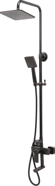 Duschsäule, Duschpaneele Retro Black 3