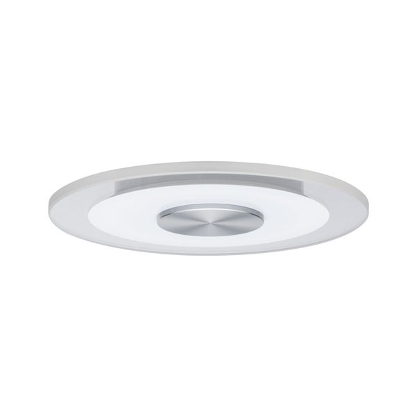 Premium LED Einbauleuchte Whirl Basisset rund 150mm 3x6,9W 3x450lm 230V 3000K Alu gedreht, Satin