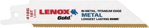 Lenox Metallsägeblatt mit Bimetall Titan Schneide