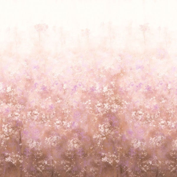 Tapete mit floralem Muster für die Wandgestaltung