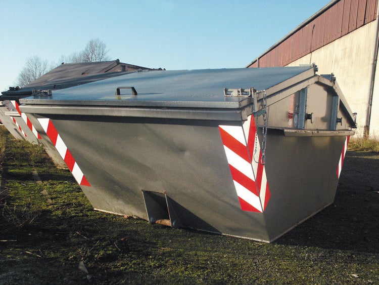 UvV 8 Stück magnetische Container Warnmarkierung RA2/C Orafol