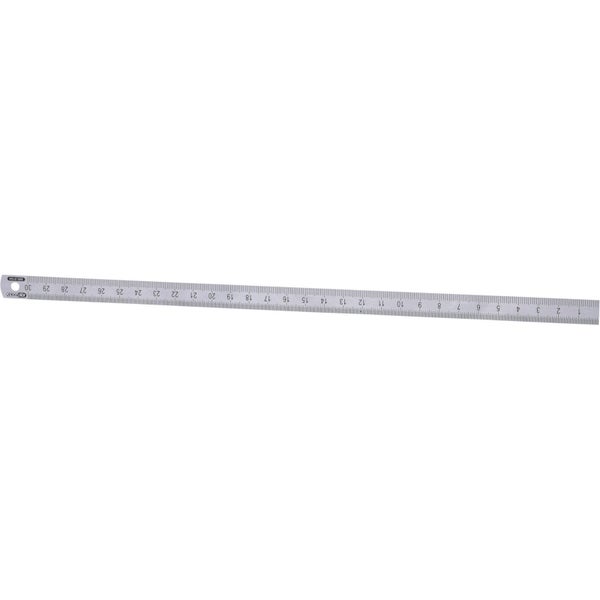 Metall Lineal mit Zentimeter-Markierungen