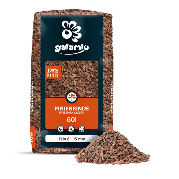 Galamio Rindenmulch Pinie Fein 60l x 39 Sack 2340l Palette