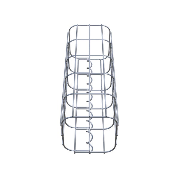 Gabionensäule 17 x 17 cm, MW 5 x 10 cm eckig - Höhe: 0,50 m