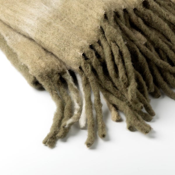 LANDO - Wohndecke 130x170 cm - Military Olive - grün