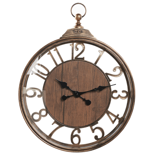Wanduhr ALCOBA 40 cm Braun
