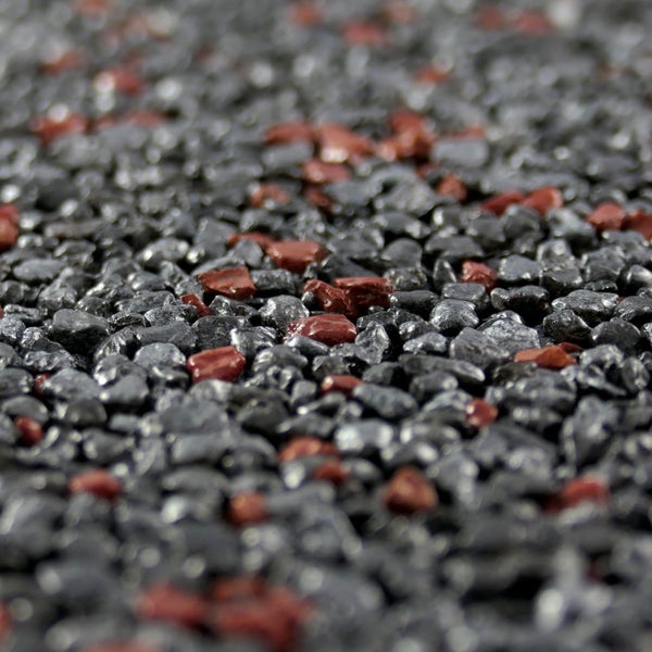 Terralith Metallic - Steinteppich metallic mix 305 für 1 qm - außen -
