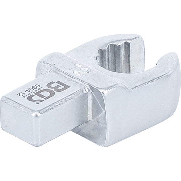 BGS Einsteck-Ringschlüssel offen 12 mm Aufnahme 9 x 12 mm - 6904-12