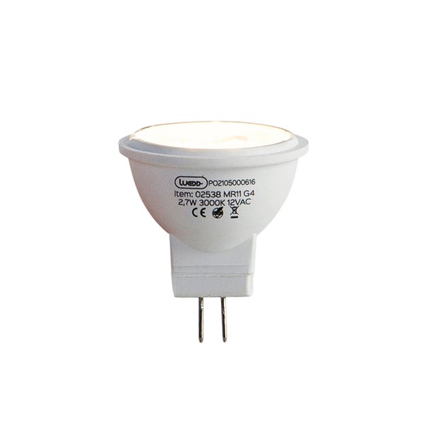 G4 LED-Lampe MR11 2,7W 210 lm 3000K 12V