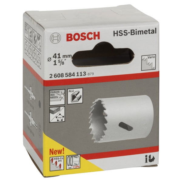Bosch HSS-Bimetall Lochsäge, 41 Millimeter Durchmesser