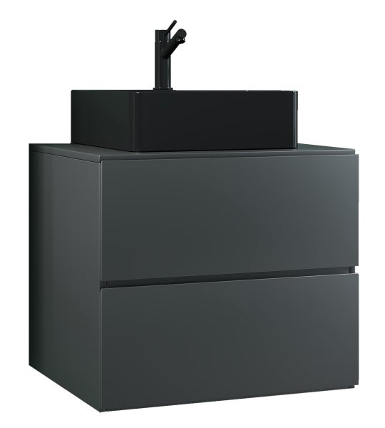 2-tlg. Waschplatz Waschtisch Lendas S Schublade BL