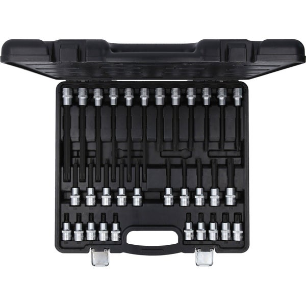 KS TOOLS 1/2 Bit-Stecknuss-Satz für Torx Schrauben 32tlg. - 911.4550