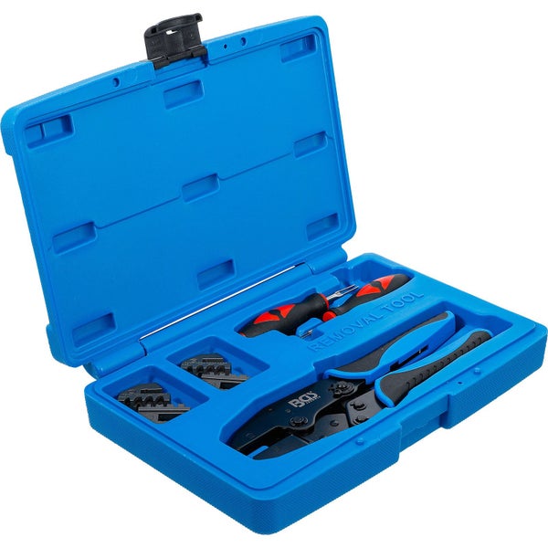 BGS Crimpzangen- und Stecker-Entriegelungs-Werkzeug-Satz mit 2 Paar Backen - 70929