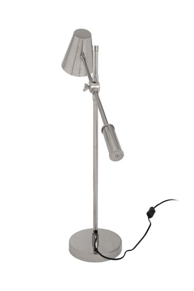 Tischlampe Minimalistisch Silber | Wohnzimmer Esszimmer Leuchte