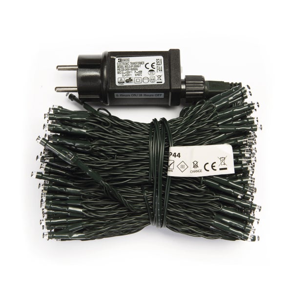 LED-Lichterkette mit Netzteil