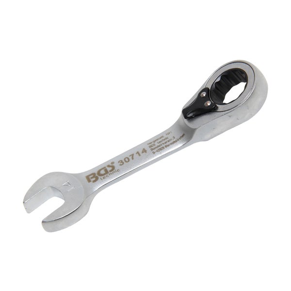 BGS technic Ringmaulschlüssel mit Knarre, Größe 17