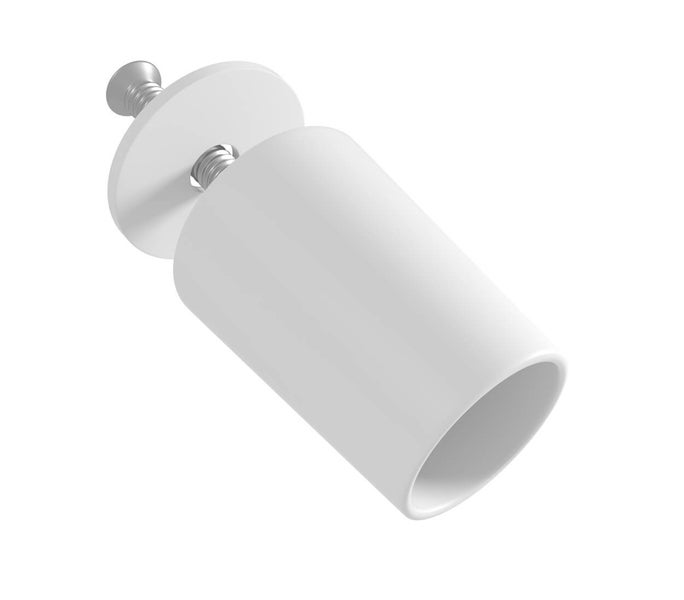 Möbelfuß aus Kunststoff mit Schraube